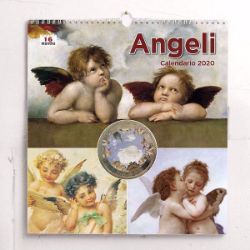 Michelangelo 2024 wall Calendar cm 31x33 (12,2x13 in)