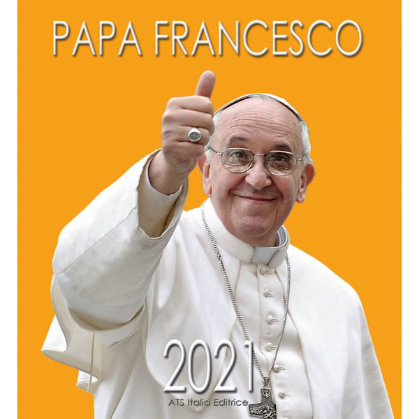 Pope Francis (1) 2021 wall Calendar cm 32x34 (12,6x13,4 in)