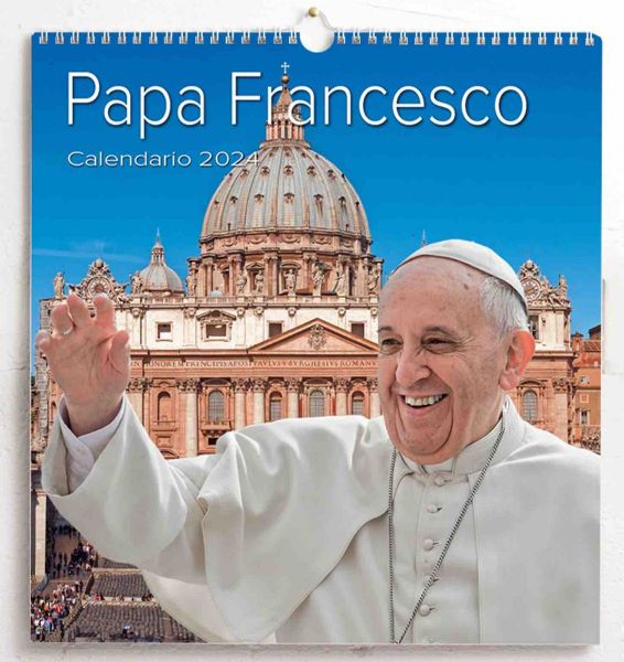 Papst Franziskus Petersdom Wand-kalender 2025 cm 31x33 16 Monate  Vaticanum.com