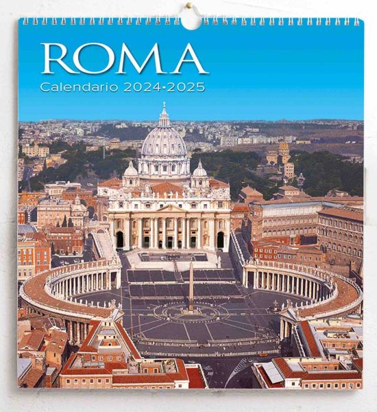 Rom Wandkalender 2024 cm 31x33