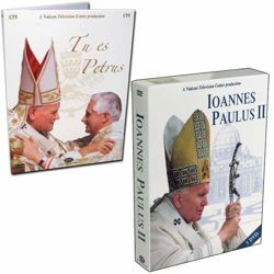 Picture of John Paul II - The Pope who made history - 5 DVDs + Benedict XVI The Keys of the Kingdom - 6 DVD