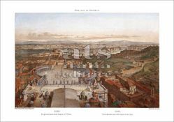 Immagine di Veduta di Roma dalla cupola di San Pietro, Felix Benoist - STAMPA
