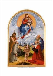 Picture of Madonna of Foligno - Raphael - Pinacoteca, Vatican City - PRINT