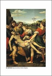 Imagen de Descendimiento, Rafael - Galeria Borghese, Roma - ESTAMPA