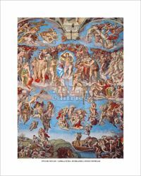Immagine di Giudizio Universale, Cappella Sistina, Michelangelo - STAMPA