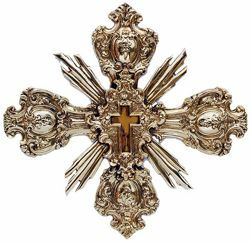 Immagine di Croce barocca, bagno oro