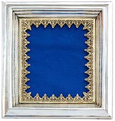 Picture of Frame, silver bath, gold finishing