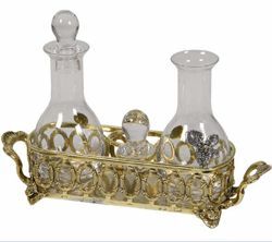 Picture of Water and Wine Cruet Set, gold bath