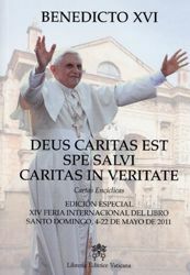 Imagen de Deus Caritas Est, Spe Salvi, Caritas in Veritate Cartas Encíclicas