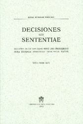 Immagine di Decisiones Seu Sententiae Anno 2003 Vol. XCV 95