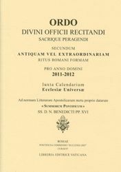 Picture of Ordo Divini Officii Recitandi Sacrique Peragendi pro Anno Domini 2011-2012