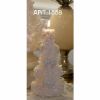 Picture of Christmas Candle Pine with decorations, small