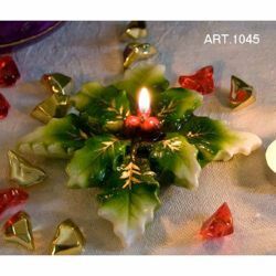 Picture of Christmas Candle Holly 