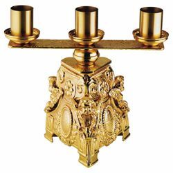 Solid Brass Large Paschal Candlestick, Church Altar Candle Holder, 44 Inch  : : Home