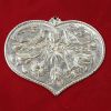 Picture of Votive heart, granted wish for fecundity - Gold or silver plated Ex Voto