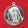 Picture of Virgin Mary - Gold or silver plated round pendant Medal 