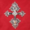 Picture of INRI Cross - Gold or silver plated Bishop Pectoral Cross