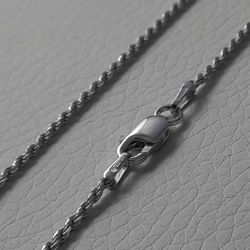 Picture of Rope Chain Silver 925 cm 50 (19,7 in) Unisex Woman Man 