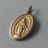 Imagen de Virgen María Nuestra Señora Milagrosa Medalla Sagrada Colgante Acuñación gr 3,1 Oro amarillo 18kt Unisex Mujer Hombre 