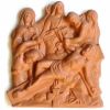 Picture of Via Crucis 14 or 15 Stations cm 30x25 (11,8x9,8 in) Bas relief Panels Deruta Terracotta Way of the Cross