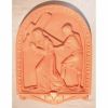 Immagine di Via Crucis 14 o 15 Stazioni cm 50x36 (19,7x14,2 in) Tavole Bassorilievo Terracotta Robbiana