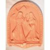 Immagine di Via Crucis 14 o 15 Stazioni cm 50x36 (19,7x14,2 in) Tavole Bassorilievo Terracotta Robbiana