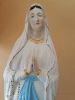 Picture of Statue Our Lady of Lourdes cm 100 (39,4 in) Hand-painted glazed Ceramic of Deruta