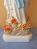 Picture of Statue Our Lady of Lourdes cm 100 (39,4 in) Hand-painted glazed Ceramic of Deruta