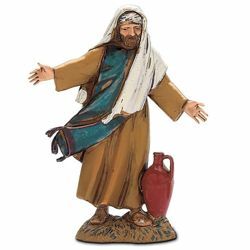 Picture of Man with Pot cm 10 (3,9 inch) Landi Moranduzzo Nativity Scene in PVC, Arabic style
