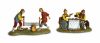 Picture of 4 Subjects Set cm 6 (2,4 inch) Landi Moranduzzo Nativity Scene in PVC, Neapolitan style