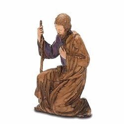 Picture of Saint Joseph cm 8 (3,1 inch) Landi Moranduzzo Nativity Scene in PVC, Neapolitan style