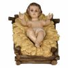 Picture of Baby Jesus 100 cm (39 inch) Lando Landi Nativity Scene in fiberglass FOR OUTDOORS with crystal eyes