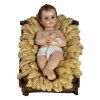 Picture of Baby Jesus 65 cm (25,6 inch) Lando Landi Nativity Scene in fiberglass FOR OUTDOORS with crystal eyes