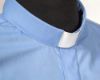 Picture of Tab-Collar Clergy Shirt long sleeve Cotton blend Blue Light Grey Dark Grey Celestial Black