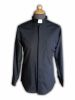 Picture of Tab-Collar Clergy Shirt long sleeve End-on-End Cotton Blue Light Grey Dark Grey Celestial Black