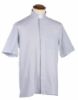 Imagen de Camisa Cleriman Cuello Clergy Tirilla manga corta Algodón Fil a Fil Felisi 1911 Azul Celestial Gris Claro Gris Medio Gris Oscuro Negro 