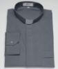 Picture of Tab-Collar Clergy Shirt long sleeve Cotton blend Felisi 1911 White Blue Celestial Light Grey Medium Grey Dark Grey Black 