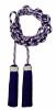 Picture of Cincture with silver/colour Solomon knot 1 Tripolin Knot Tassel Felisi 1911 Red Violet Green Flag White Pink 