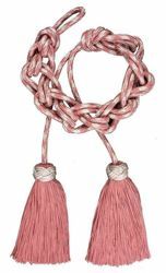 Picture of Cincture with silver/colour Solomon knot 1 Tripolin Knot Tassel Felisi 1911 Red Violet Green Flag White Pink 