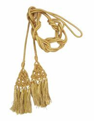 Picture of Bullion Cincture with cord Small Tassels Viscose Felisi 1911 Gold