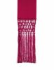 Picture of Ecclesiastical Fascia Sash for Cassock H. cm 12 (4,7 inch) Fringes Pure Viscose Felisi 1911 Black Purple Band Cincture