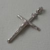 Imagen de Colgante Cruz con crucifijo en plata 925 Unisex Mujer Hombre