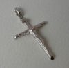 Imagen de Colgante Cruz con crucifijo en plata 925 Unisex Mujer Hombre