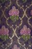 Picture of Flowery Lampas (Lampasso) Rose Garden H. cm 160 (63 inch) Lurex Fabric Red Violet White Olive Green Ancient Pink Purple for liturgical Vestments