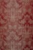 Picture of Canete Filigree Damask H. cm 160 (63 inch) Acetate Viscose Fabric Red Olive Green Violet Ivory for liturgical Vestments