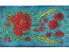 Picture of Galloon Eears of Corn H. cm 5 (2,0 inch) Pure Polyester Fabric Red Celestial Violet Green Flag Ivory Black White Asbestos Blue Light Blue Trim Orphrey Banding for liturgical Vestments 