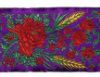 Picture of Galloon Eears of Corn H. cm 7,5 (2,95 inch) Pure Polyester Fabric Red Celestial Violet Green Flag Ivory Black White Asbestos Blue Light Blue Trim Orphrey Banding for liturgical Vestments 