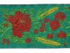 Picture of Galloon Eears of Corn H. cm 7,5 (2,95 inch) Pure Polyester Fabric Red Celestial Violet Green Flag Ivory Black White Asbestos Blue Light Blue Trim Orphrey Banding for liturgical Vestments 