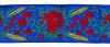 Picture of Galloon Eears of Corn H. cm 7,5 (2,95 inch) Pure Polyester Fabric Red Celestial Violet Green Flag Ivory Black White Asbestos Blue Light Blue Trim Orphrey Banding for liturgical Vestments 