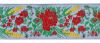 Picture of Galloon Eears of Corn H. cm 7,5 (2,95 inch) Pure Polyester Fabric Red Celestial Violet Green Flag Ivory Black White Asbestos Blue Light Blue Trim Orphrey Banding for liturgical Vestments 